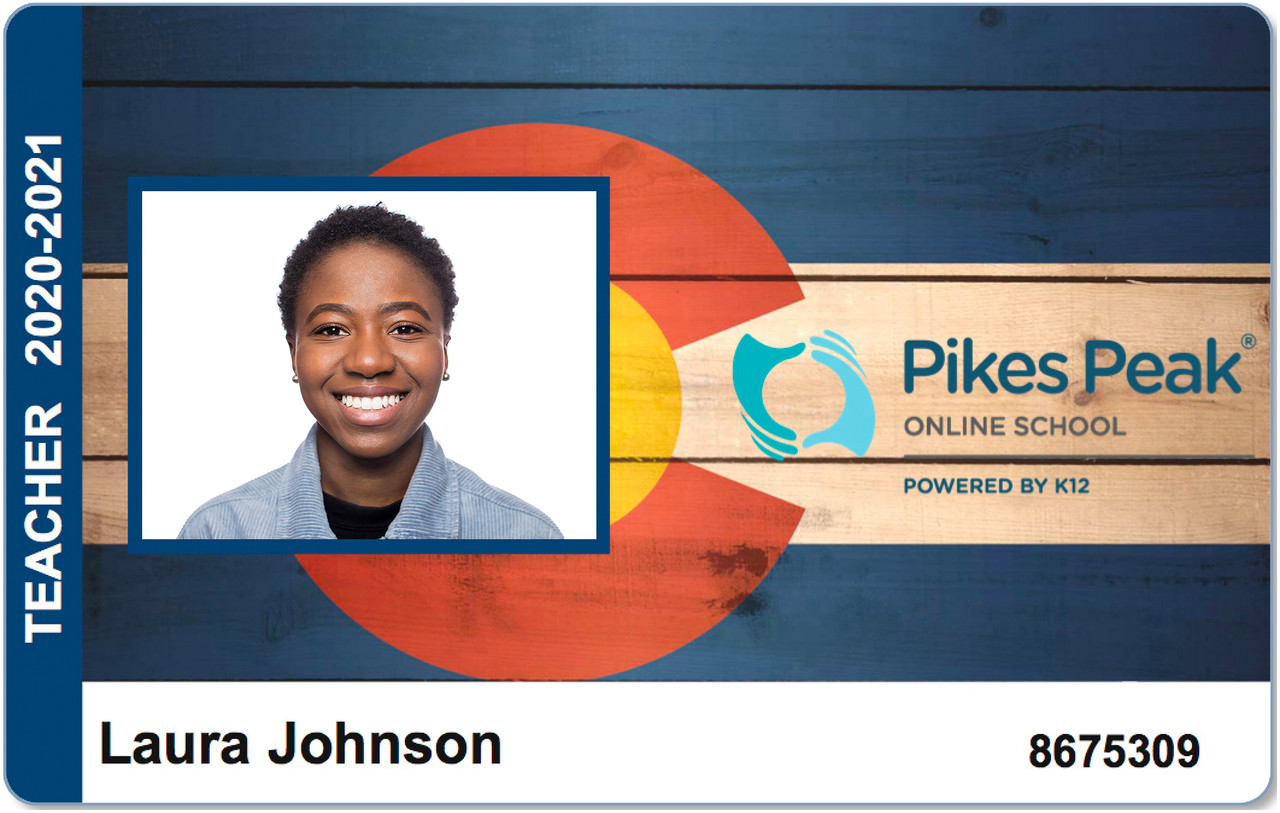 Teacher Id Card Design